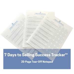 7 Days to Selling Success for Online Business Owners - Notepad